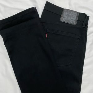 Levi’s - 513 Slim Straight Stretch Jeans - Black Denim